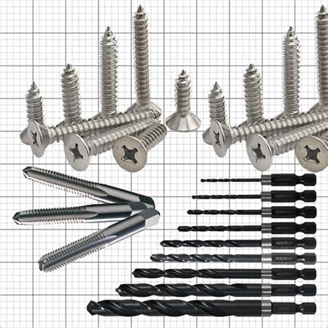 what size drill bit for a 10 sheet metal screw|screw drill bit size guide.